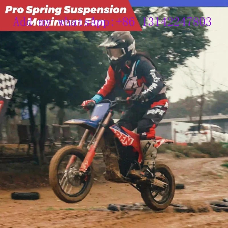 N E500 36V Kids Electric Dirt Bike, Electric Motorcycle with 700W Motor | 21.7 mph Max Speed, 15.5-Mile Range & 3 Speeds Off-R