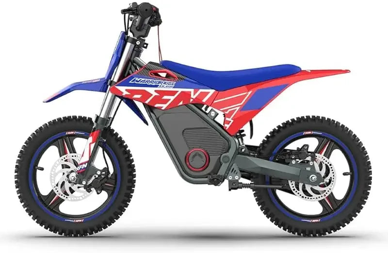 N E500 36V Kids Electric Dirt Bike, Electric Motorcycle with 700W Motor | 21.7 mph Max Speed, 15.5-Mile Range & 3 Speeds Off-R