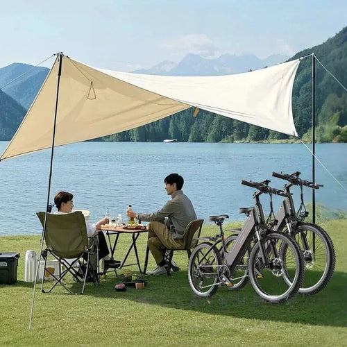 26-inch camping riding E-Bike, 48V10AH lithium battery adult electric scooter, 400W brushless motor city electric bike